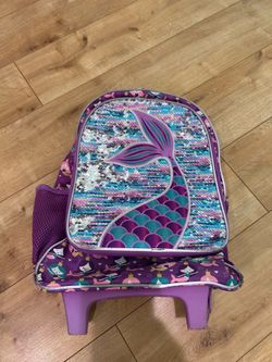 Kids rolling backpack