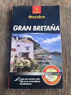 Descubre Gran Bretaña. Travel Guide. Spanish Book (1994 Everest)