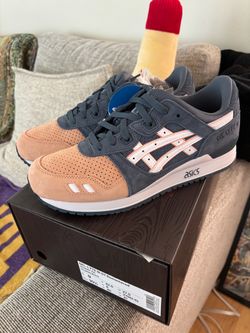 Kith ronnie fieg asics gel lyte 3 III salmon toe remastered