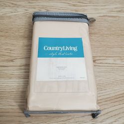 NEW 2 Standard 20" x 30" Tan/Beige Microfiber Pillow Cases