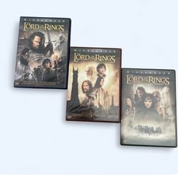 The Lord of the Rings: The Motion Picture Trilogy DVD Widescreen Set
