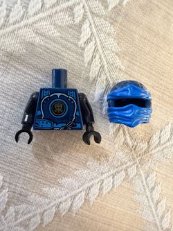 LEGO Ninjago Jay Torso Hood Deepstone Possession Blue Wrap