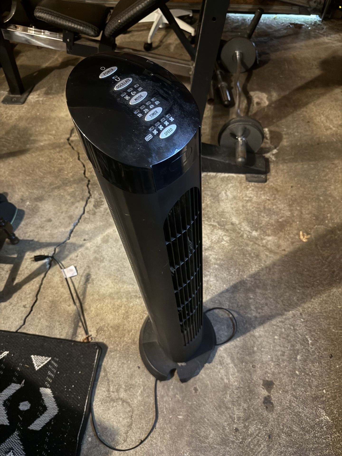 Oscillating Tower Fan