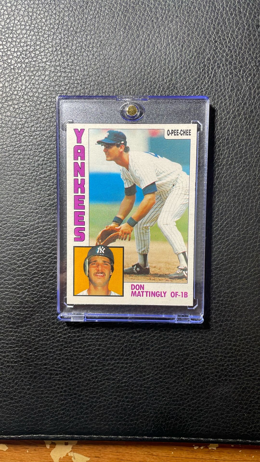 1984 Don Mattingly O PEE CHEE Rookie Card (Very Rare) Clean Card