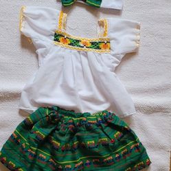 12 Month Mexican Girl Outfit $15. Pick-up In Aurora.