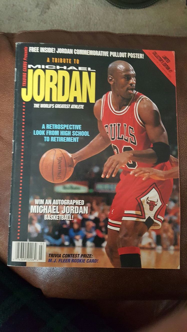 1993 Trading Cards Magazine Presents A Tribute To Michael Jordan