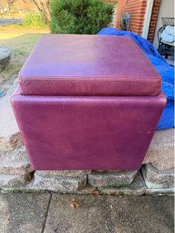 STORAGE, purplely 19"w x 19"deep x 19"high; cross streets are Arapaho & Waterview