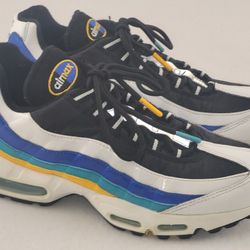 Nike Air Max 95 Windbreaker CL1900-123 Multicolor White Sneakers Women's 9