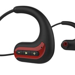Bluetooth Wireless Headset 8GB iPX8 Waterproof MP3 Swimming Diving Headphones