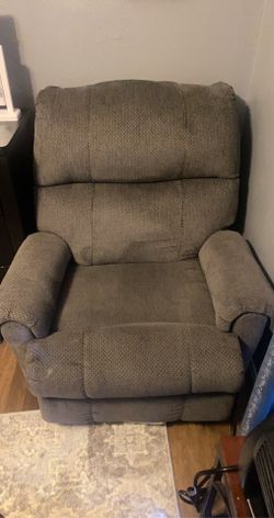 Gray Recliner 
