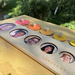 Lovevery Wooden Circle Of Friends Puzzle