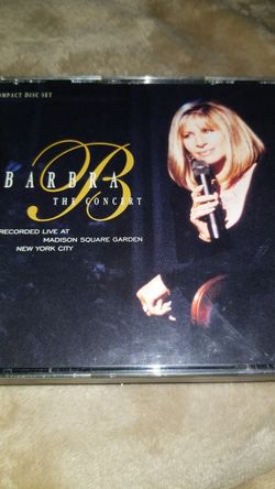 Barbra the concert and Barbra Steisand