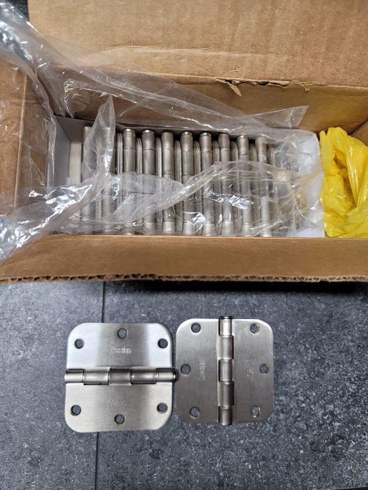 Interior Door Hinges - Nickel