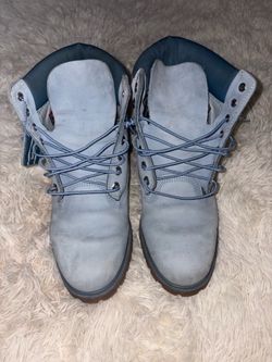 Baby blue Timberland’s