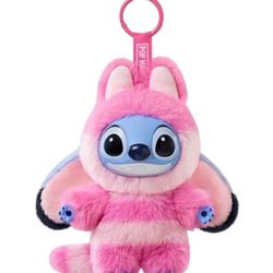 Stitch Vinyl Face Plush Pendant (Cheshire Cat)