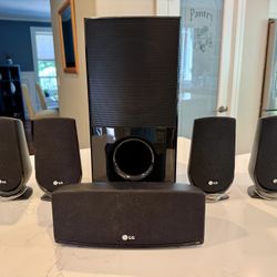 LG 5.1 Home Theater Surround Sound Speakers