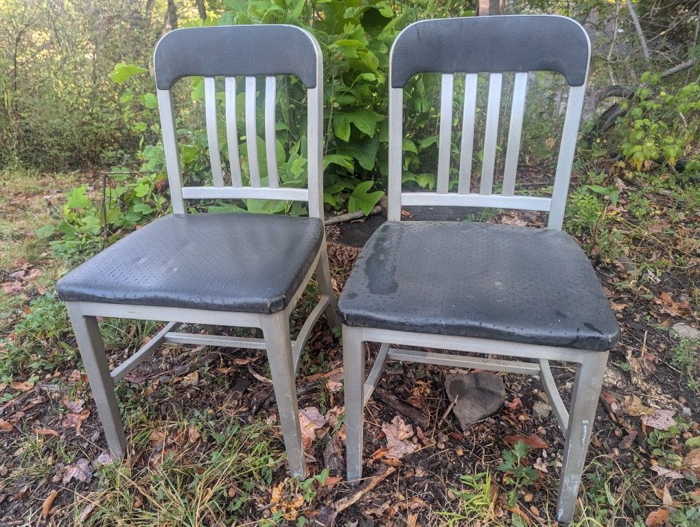 Vintage MCM GoodForm Aluminum Chairs By The Each