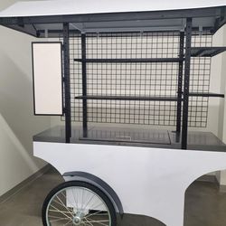 Mobile Kiosk Cart 