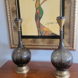 Mid Century Lamp Set