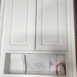 New Bath Cabinet- White 30 X 21