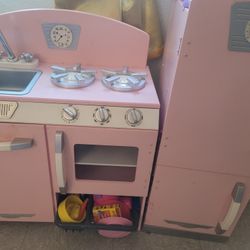 Hermosa cocinita KidKraft Vintage Rosa