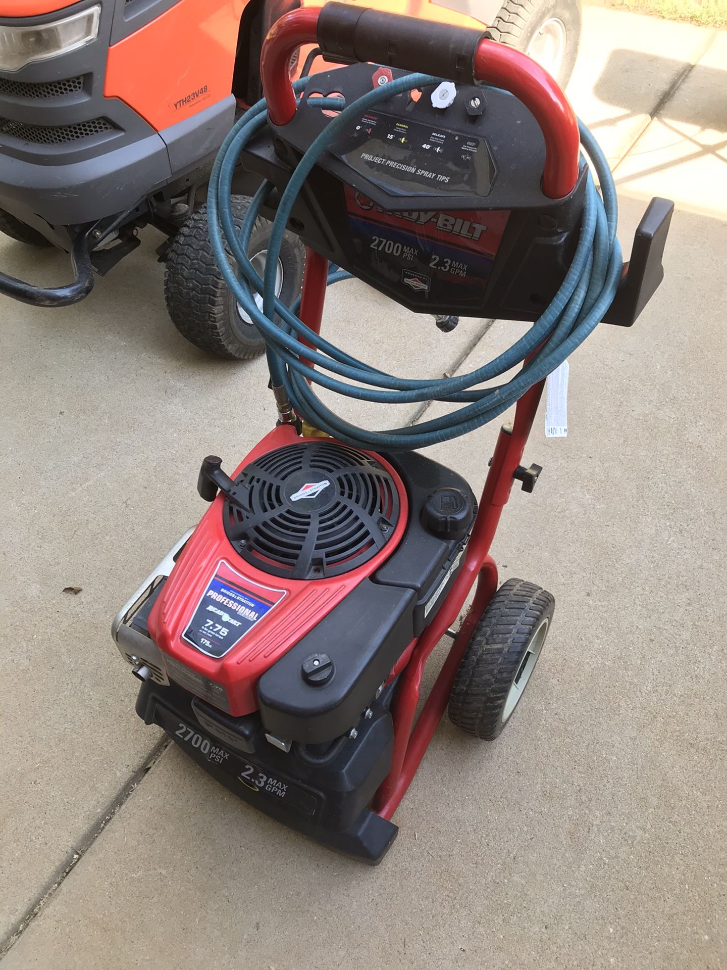TroyBilt 2700 PSI Pressure Washer for Sale in Taylors, SC OfferUp