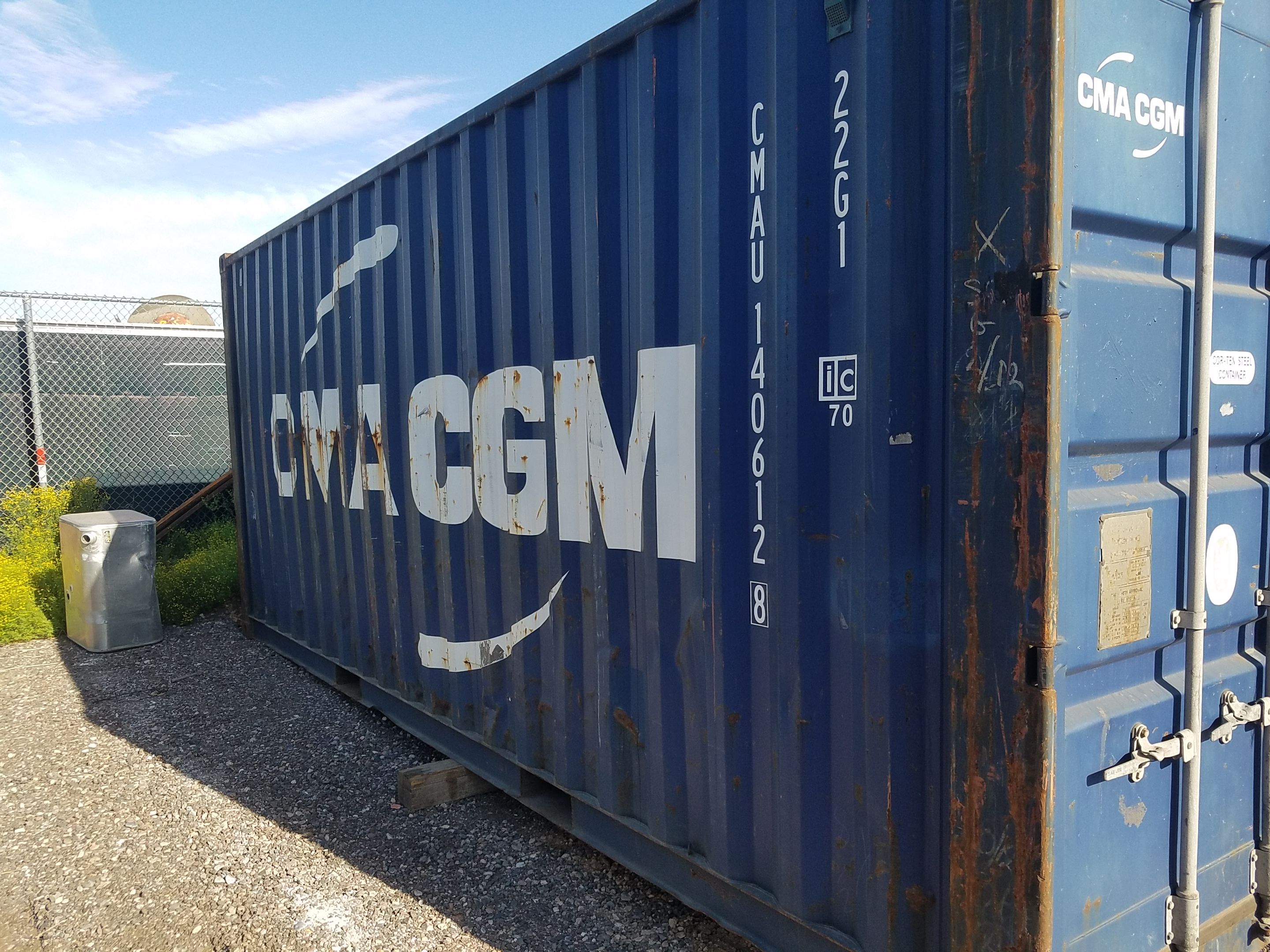 20 foot storage container