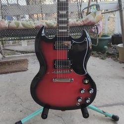 FOR TRADE ! GIBSON 61 SG IN MINT CONDITION W/ GIBSON CASE ! NEVER USED AND KEPT IN CASE ! TRADE FOR GIBSON LESPAUL STANDARD / SESSION / CLASSIC  !