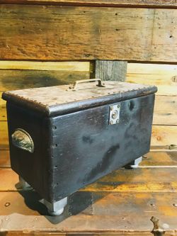 Vintage Ornate Wood Box