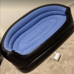 New In Box Inflatable Chair Couch With Air Pump