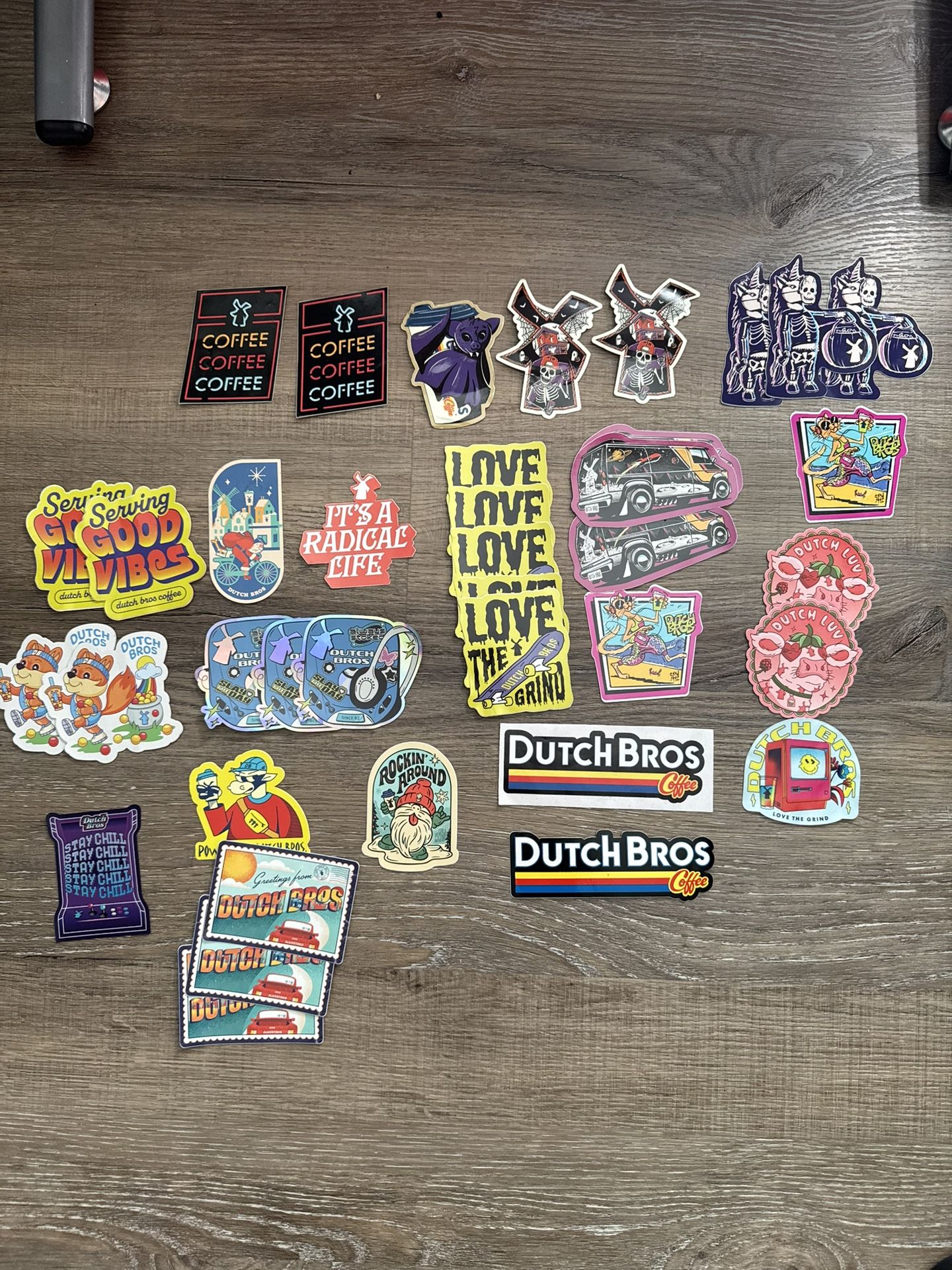 dutch bros stickers