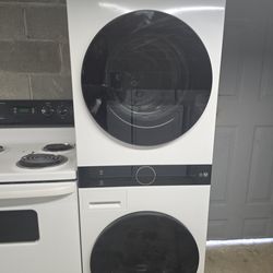 LG washer and dryer combo unit