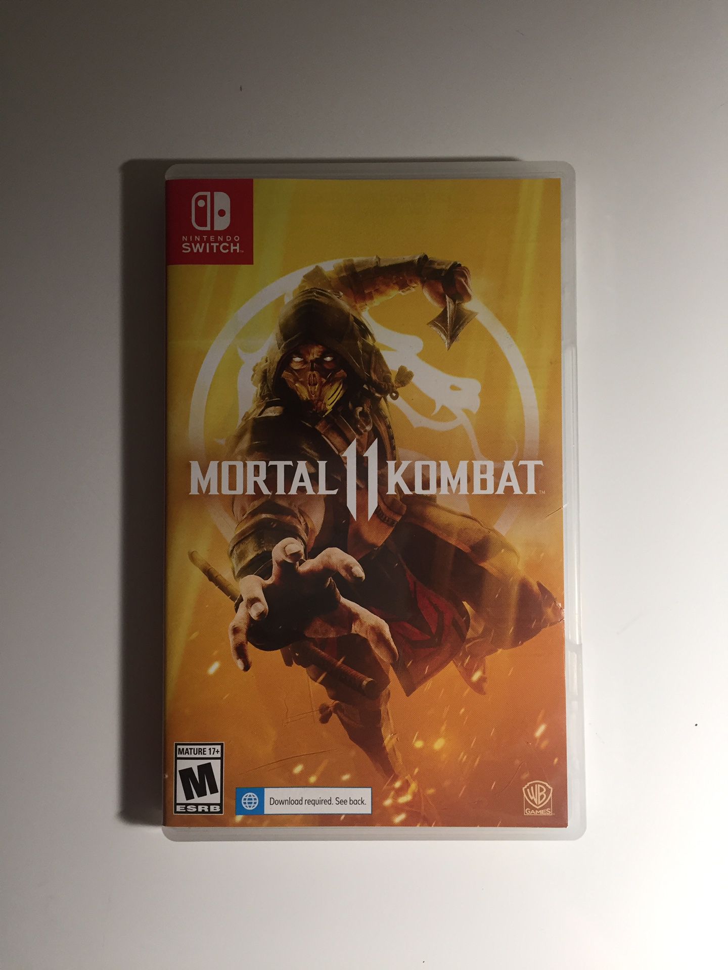 Nintendo switch Mortal Kombat 11/mk11