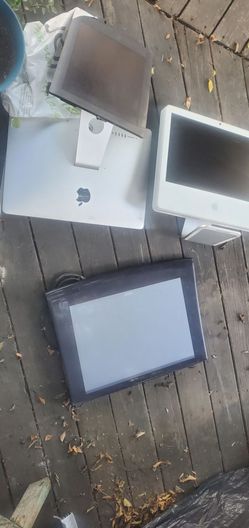 Old computer & walcom tablets