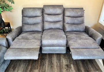 Recliner Sofa and Love Seat