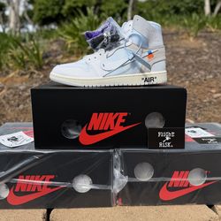 Jordan 1 x V.A.A aka Off White Virgil Archives Alaska