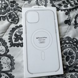 Apple 14 Plus Clear Case