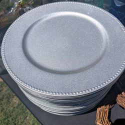 Silver Charger Plates