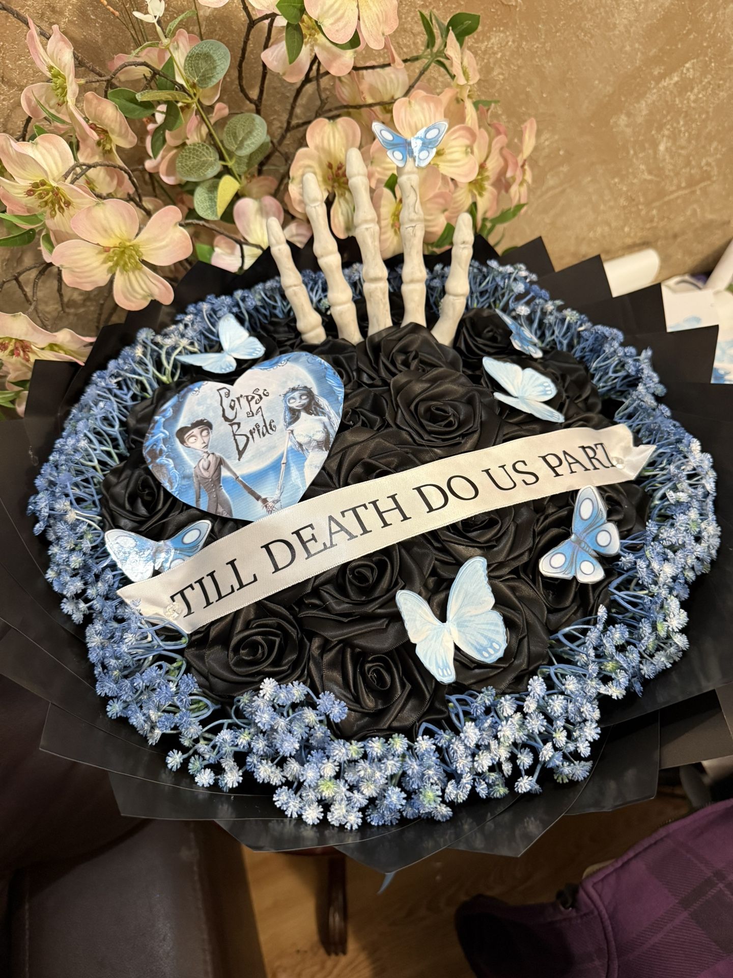 corpse bride flower bouquet