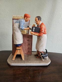 1st Edition- Noman Rockwell figurine