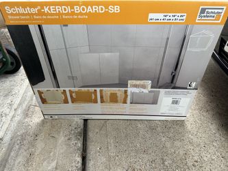 SCHLUTER -KERDI-BOARD KBSB410TA SHOWER BENCH