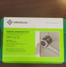Greenlee Knockout Set 7235BB