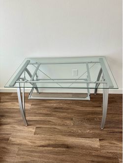 Glass Computer Desk