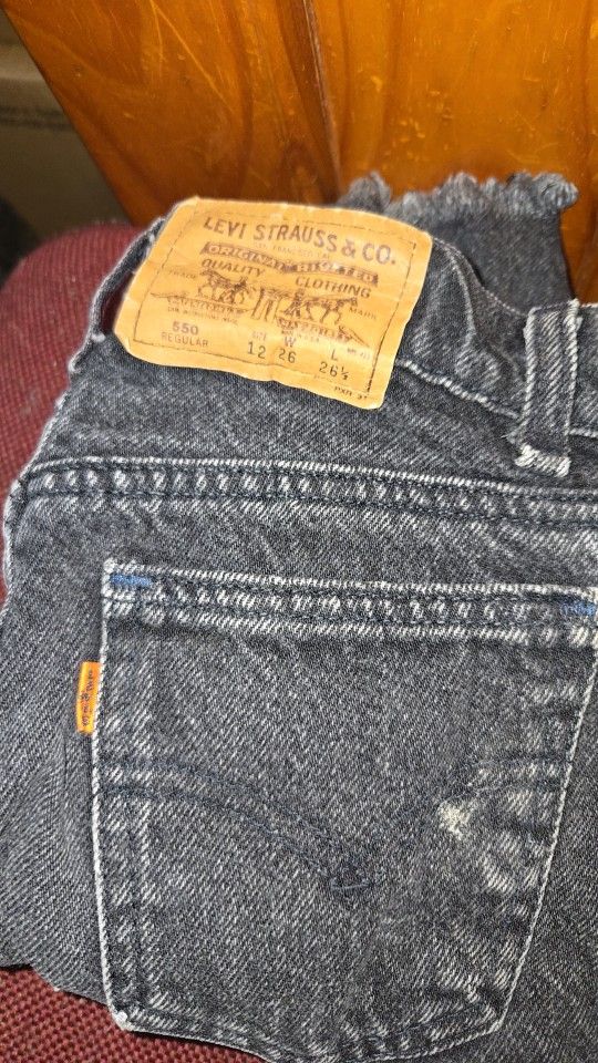 1993 Levi 550 Orange Tab Shorts