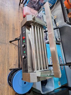 Hotdog Roller $125 Commercial Coffee Maker $125 Refrigerated Display Case $125