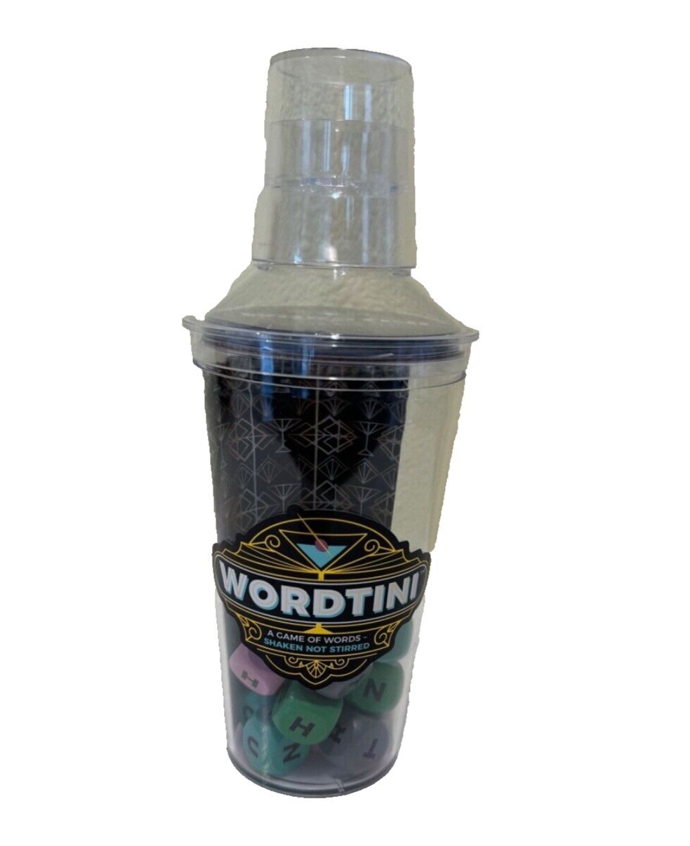 WORDTINI A Game of Words "Shaken Not Stirred" Ages 21+