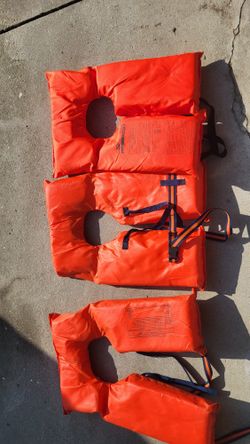 Boat Life Preservers 3 For $20