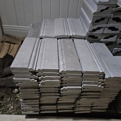 Rare Natural Limetone Base Moldings 