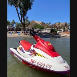 RUNNING SEADOO GSX 110 HP NEW PROGRAM KEY Only 40 HOURS REBUILT CARBS READY TO RIDE