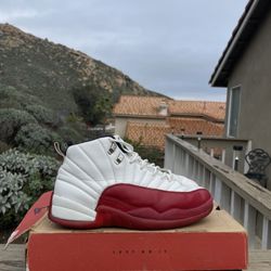 (1996) OG Jordan 12 Cherry Size 11 (fits10.5-10)